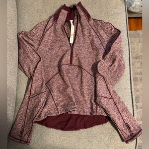 Lululemon long sleeved thick layer